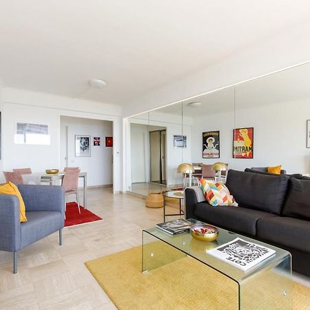 Vue Mer Exceptionnelle Sur Plage Du Midi En 1Re Ligne- 2 Chambres Канны Экстерьер фото