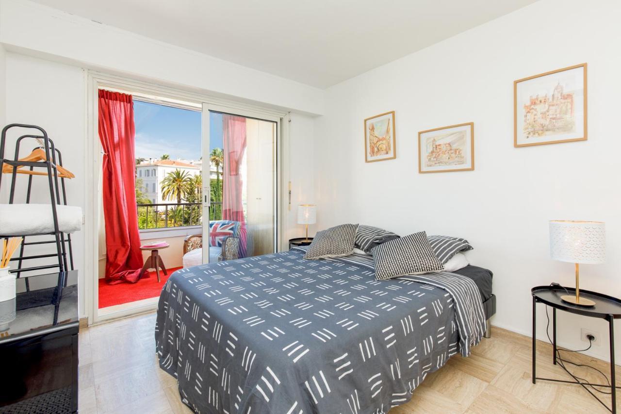 Vue Mer Exceptionnelle Sur Plage Du Midi En 1Re Ligne- 2 Chambres Канны Экстерьер фото